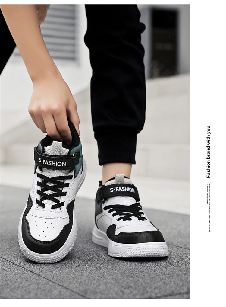 Non-slip Boys Girls Casual Board Shoes Fashion Kids Sneakers in USA