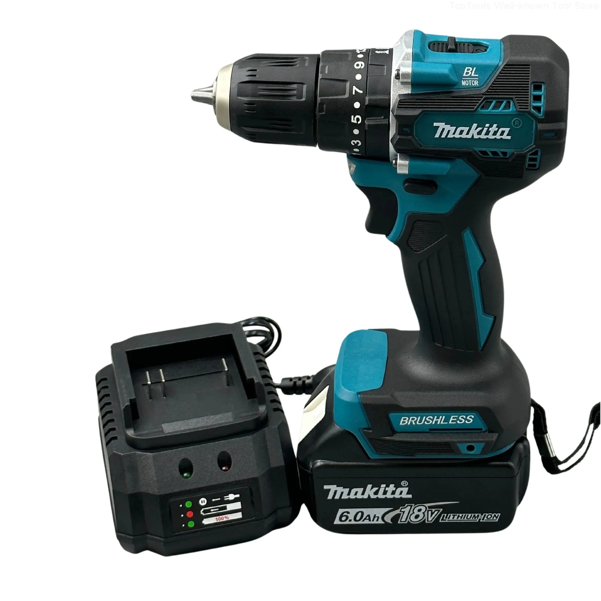 Cordless Percussion Drill Electric Variable Speed IN USA.