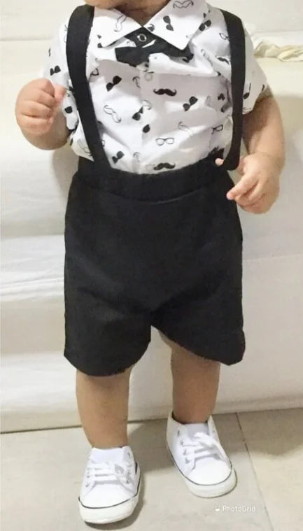 Summer Baby Boys Clothes Short Sleeve Bodysuit in USA