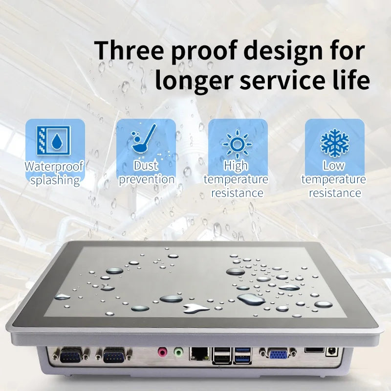 Hot Sale embedded fanless computer Android waterproof touch screen tab