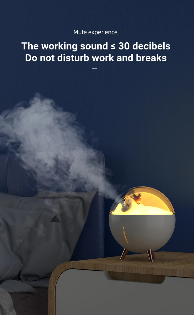 - Quiet Modern Space Air Humidifier Technology LED in USA.