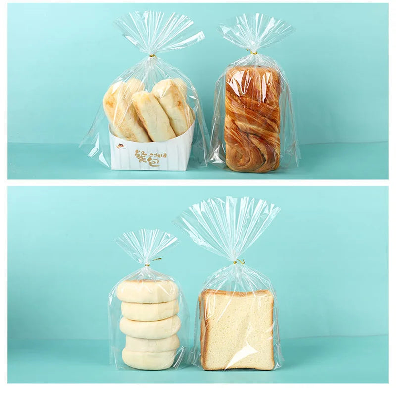 Transparent Packaging Bags Bread Handmade Biscuit in USA