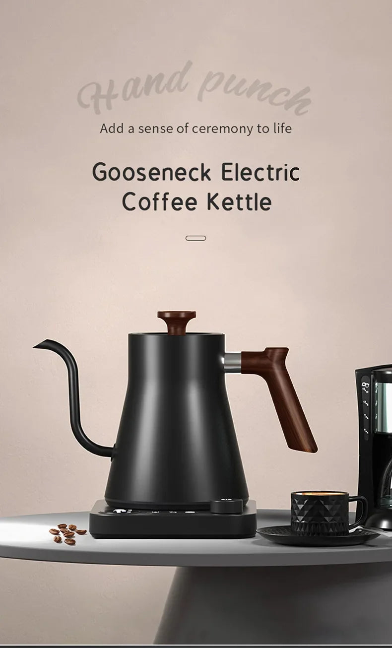 Electric Gooseneck Kettle Hand Brew Coffee Pot Smart IN USA.