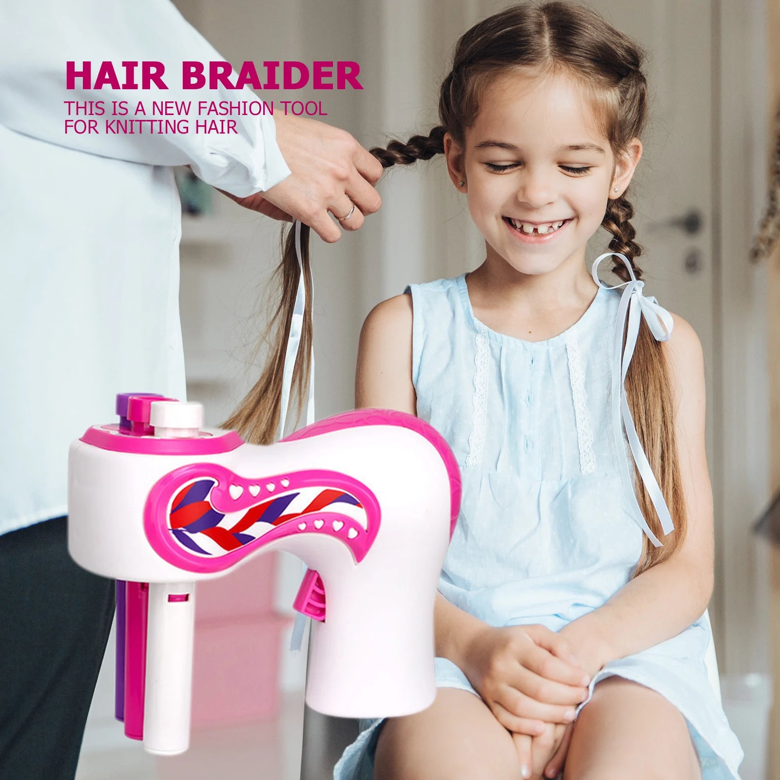 Automatic Hair Braider Electric DIY Hair Weave Machine in USA