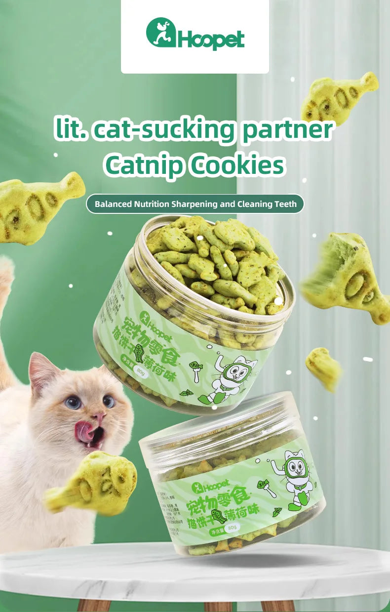 Pet Cats Mint Biscuits Cat Teeth Grinding Snacks Tooth in USA