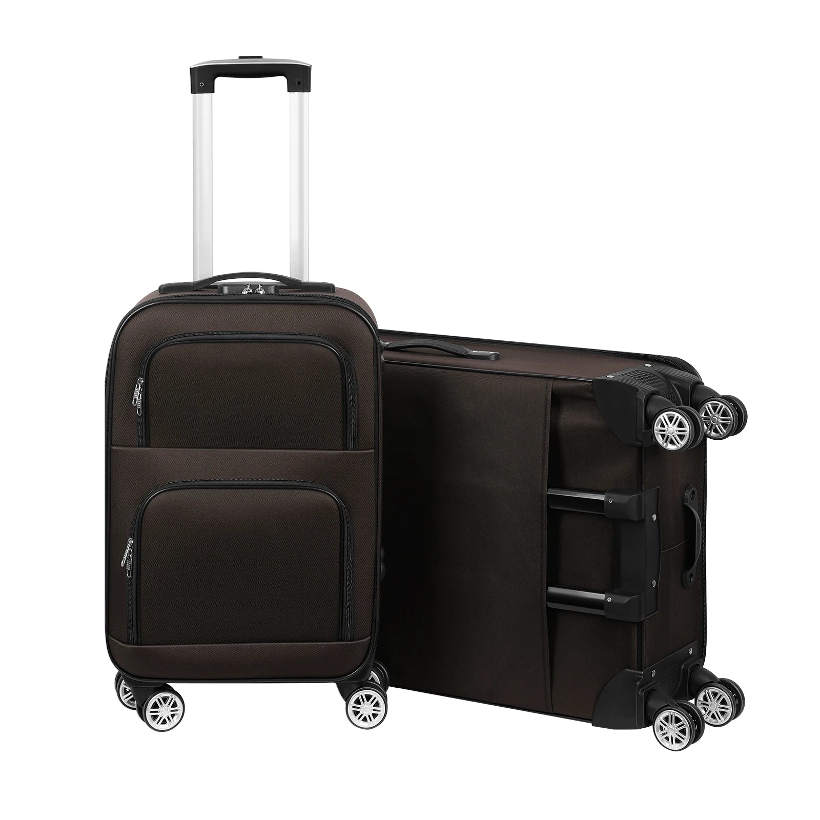 lightweight luggage rotating wheels Oxford fabric suitcase in USA