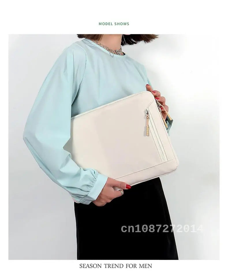 New Solid Color Retro Style Busines Laptop Bag IN USA.