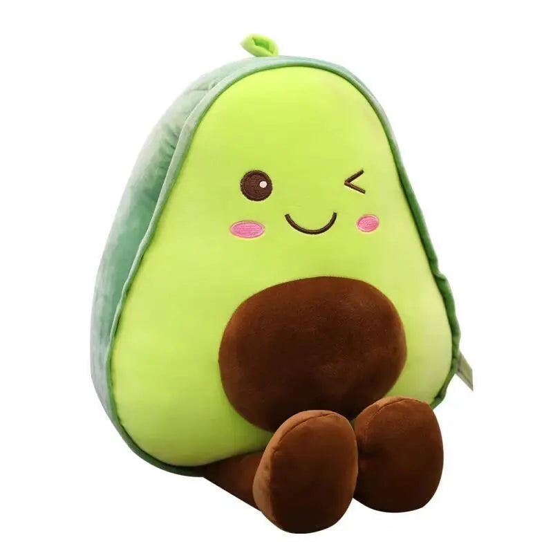 Cute Avocado Stuffed Plush Pillow Toys Kids Filled in USA