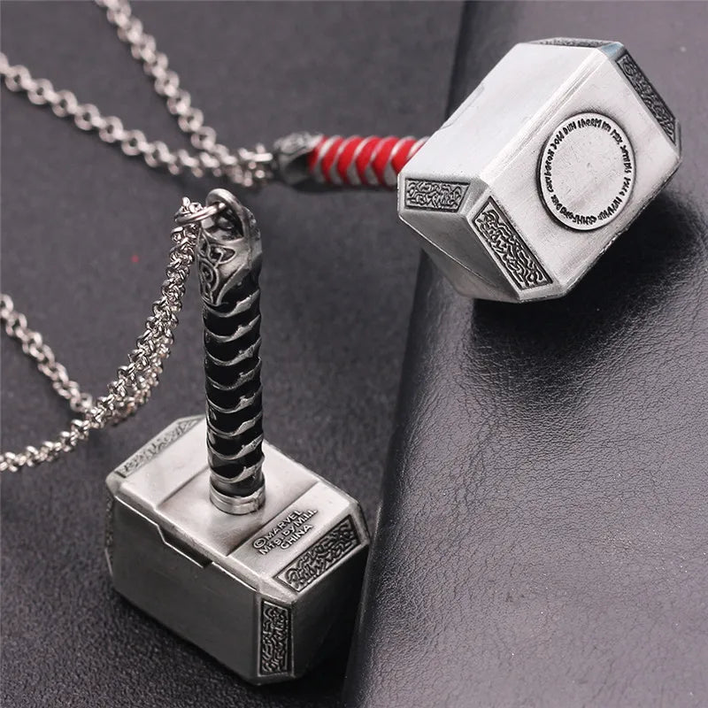 Marvel Superhero Thor hammer Fashion Pendant Necklace in USA