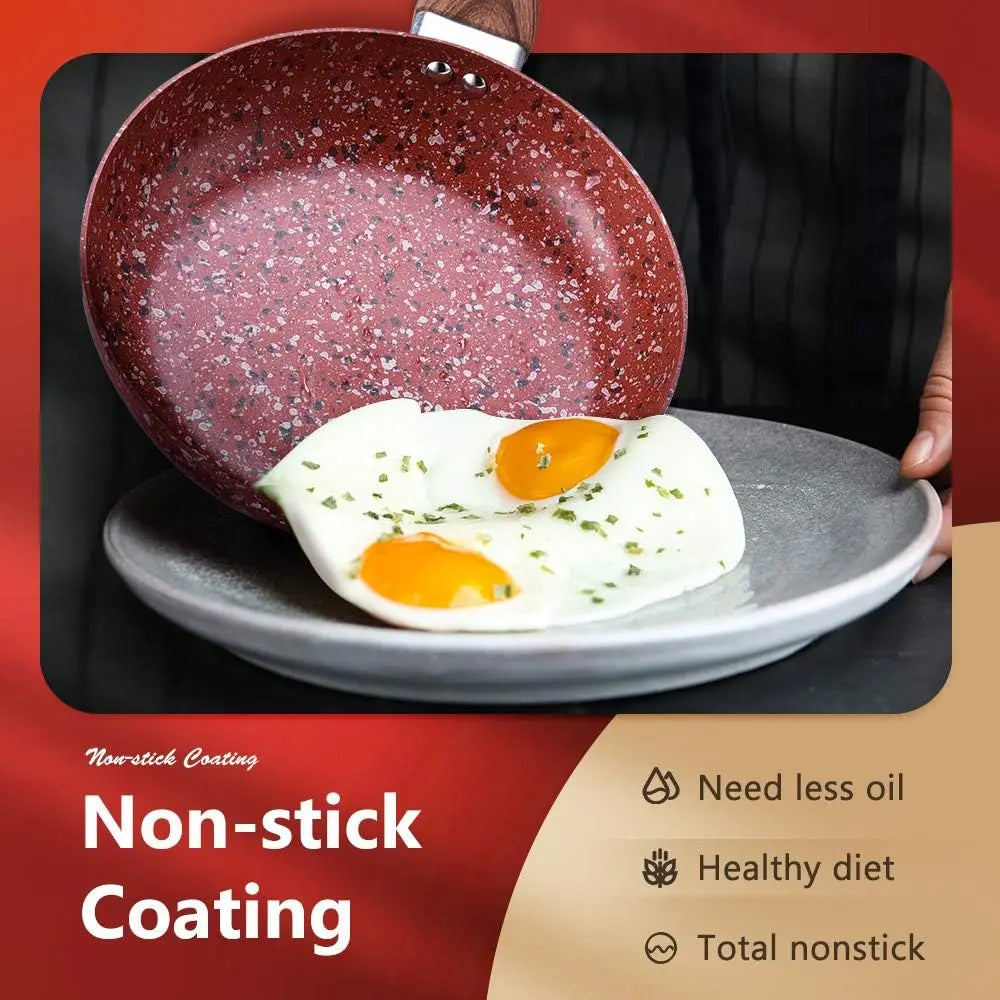 Inch Nonstick Frying Cookware Sets - Frying Pan Set