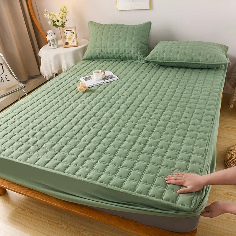 Waterproof Cotton Fitted Bed Sheet Anti-mite in USA.