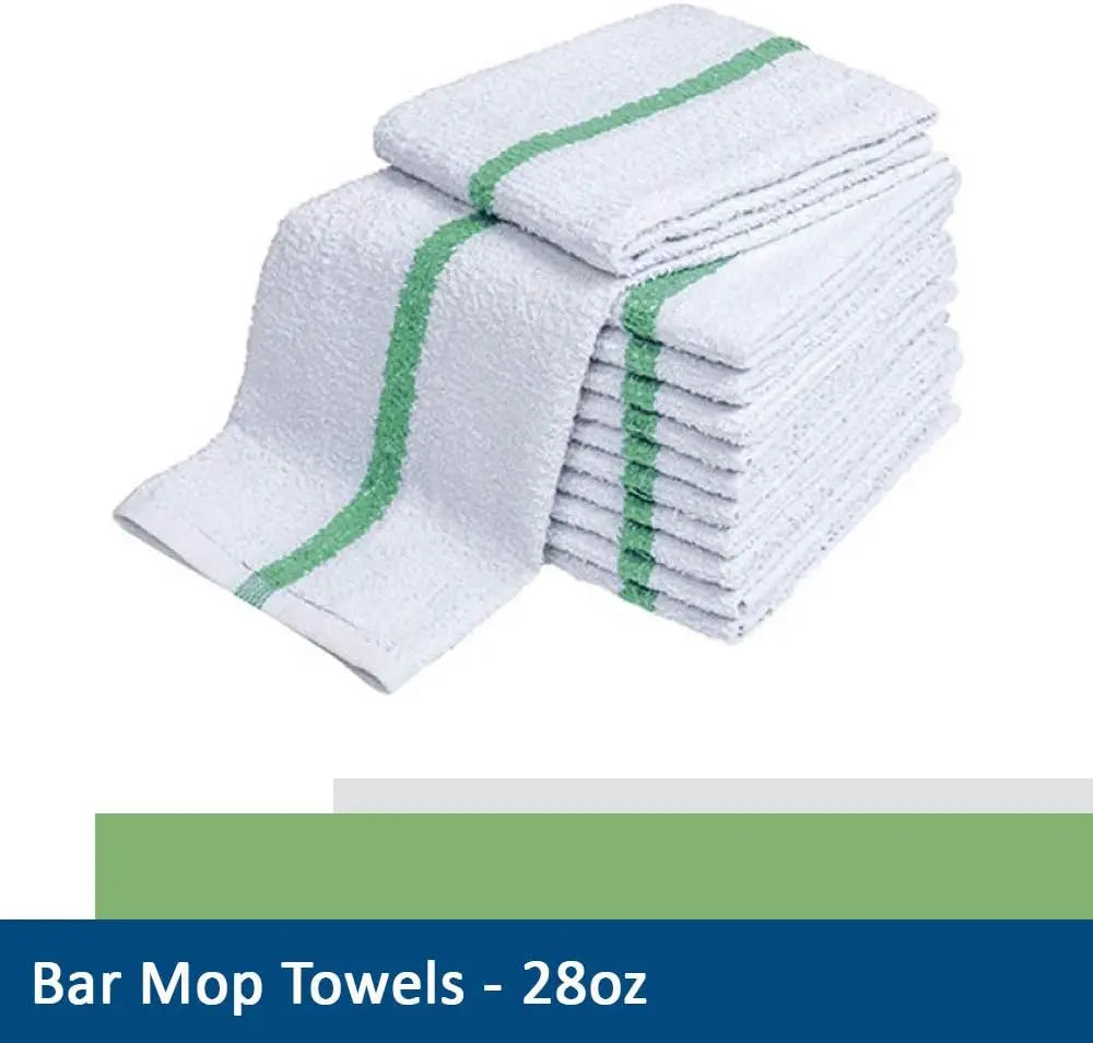 Bar Mop Towels Cotton, Commercial Grade Professional Kitchen