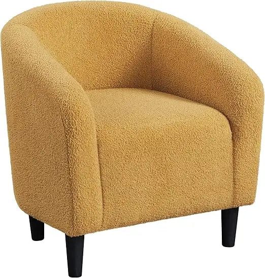 Modern Accent Chair Comfy Velvet Armchair Club Sofa IN USA.