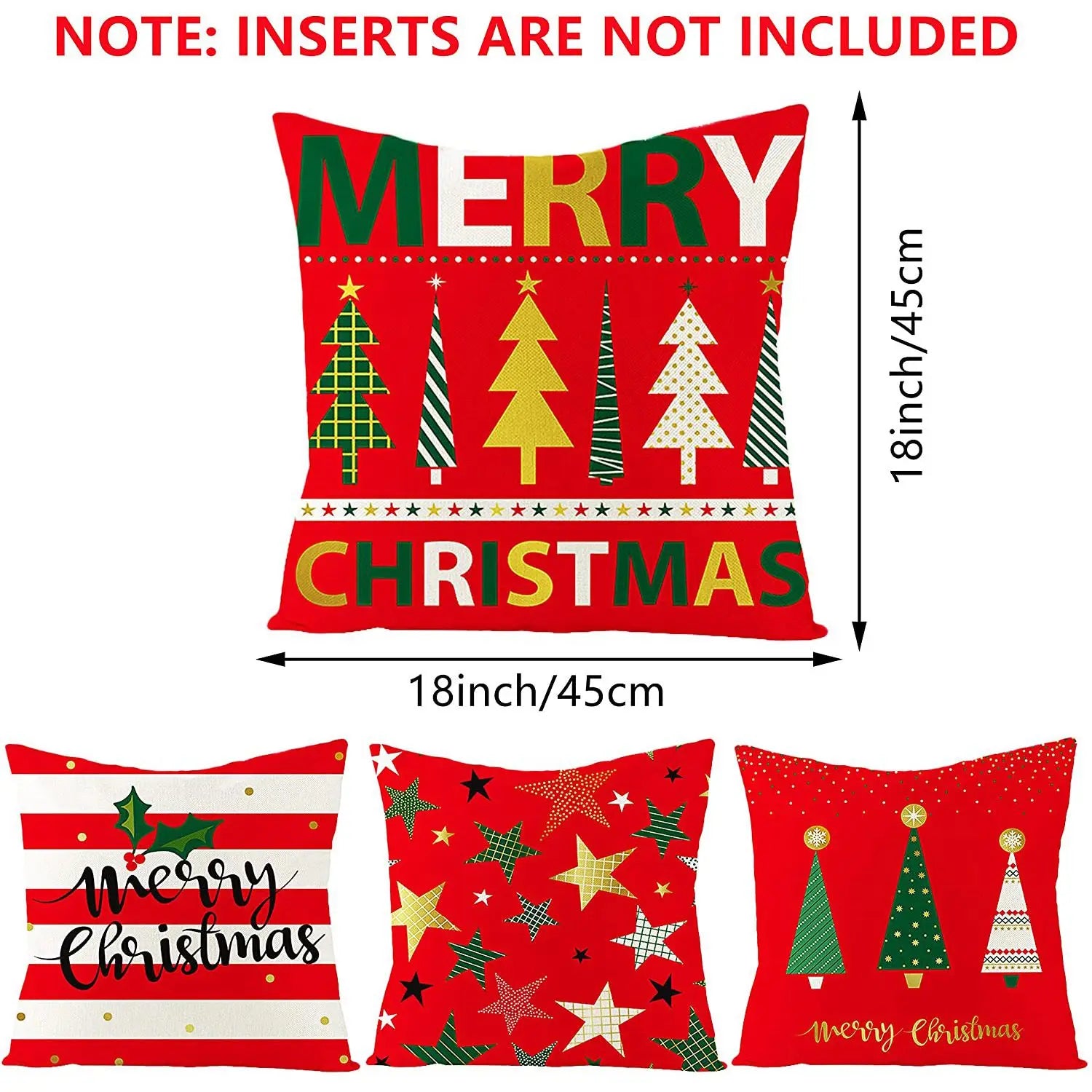 Christmas Cushion Covers Pillow Cases for Sofa in USA.