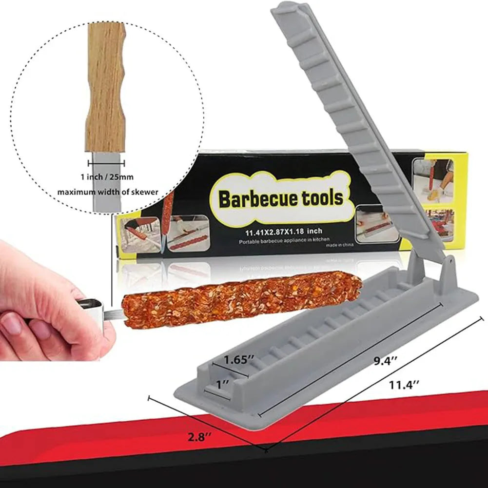 Long Kebab Makers Openable Food Grade Manual Skewer in USA.