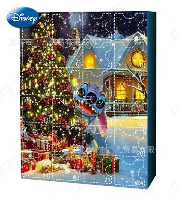 Disney Anime Lilo and Stitch 2023 Christmas Advent Calendar Box Mickey