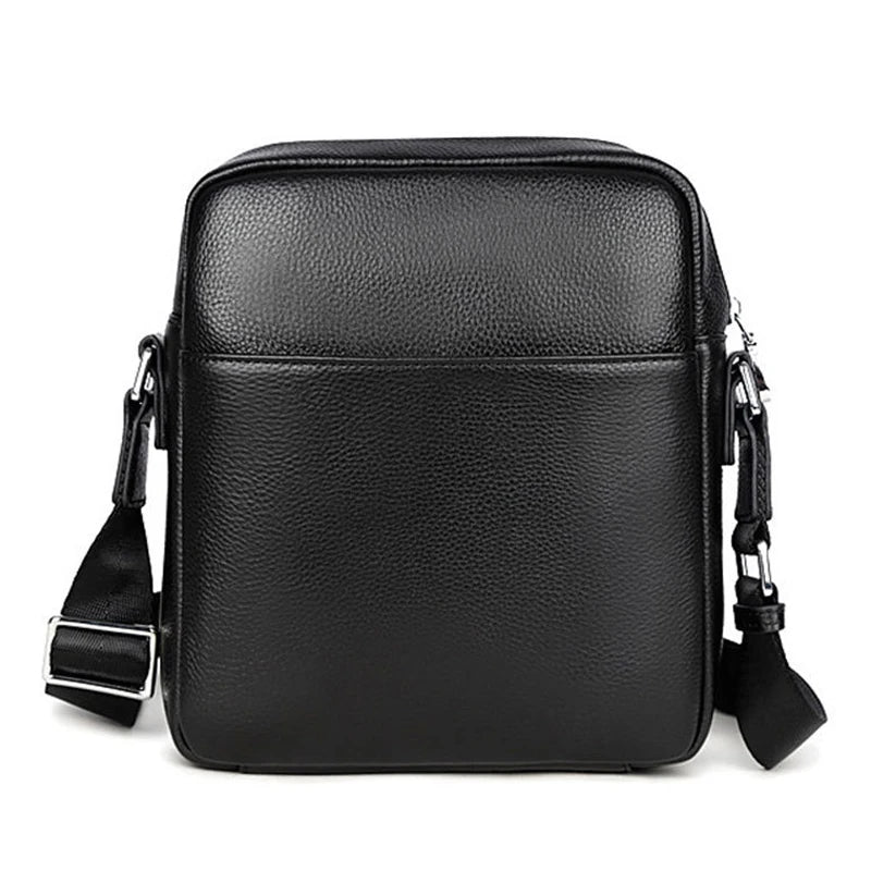 Famous Brand Small Men's Bag Genuine Leather Men Shoulder Bag in USA