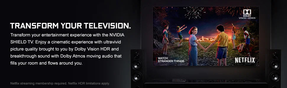 NVIDIA SHIELD TV HDR Streaming Media Player; IN USA.