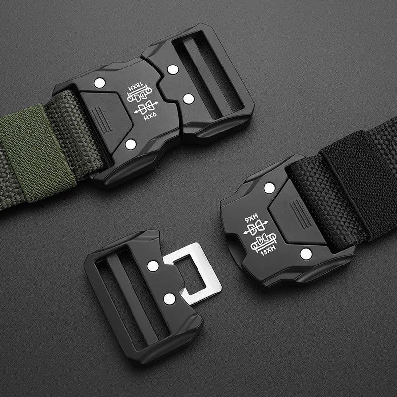 Tactical Waist Belt - Durable Automatic Buckle, in USA