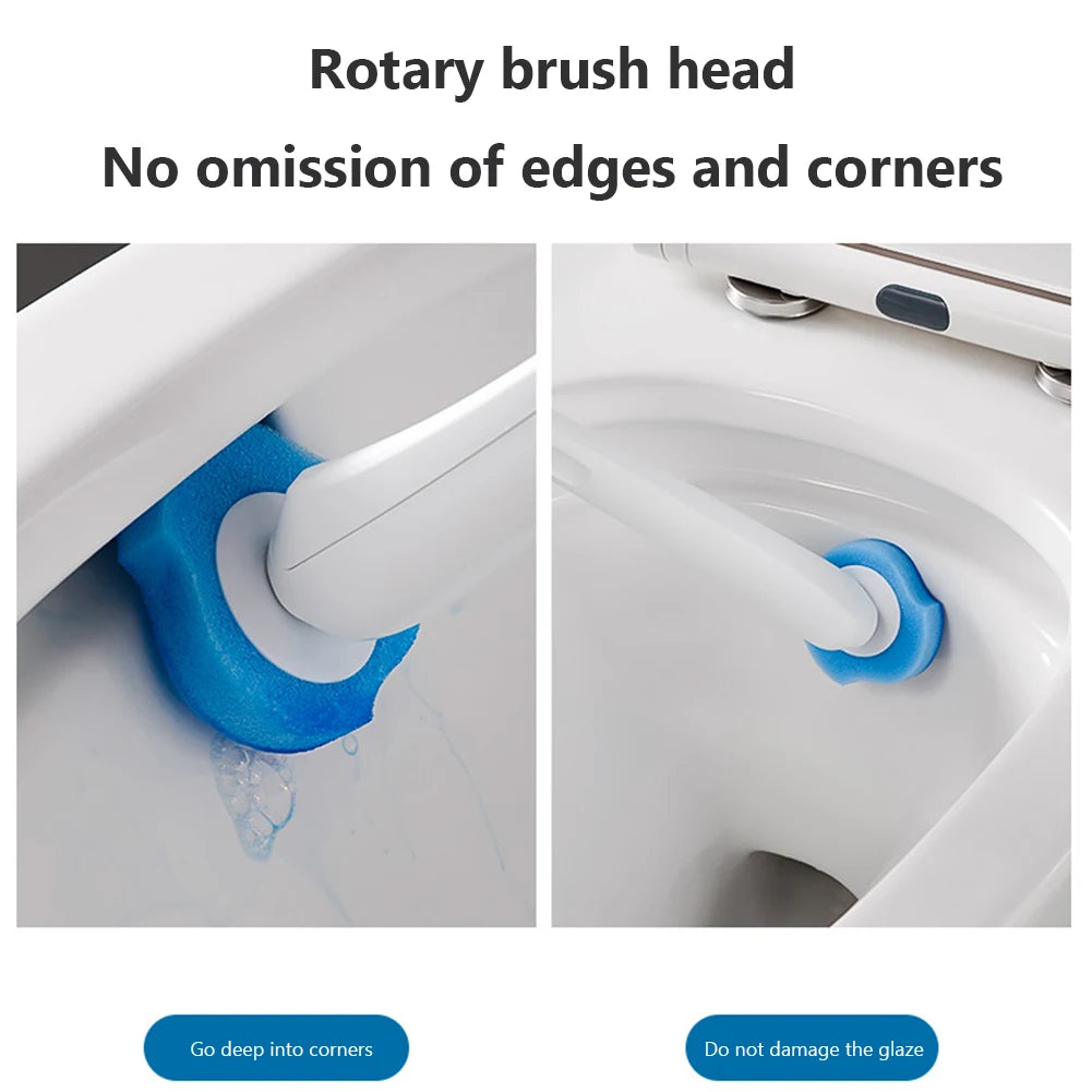 Wall-mounted Disposable Toilet Brush Cleaner