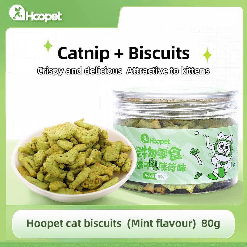 Pet Cats Mint Biscuits Cat Teeth Grinding Snacks Tooth in USA