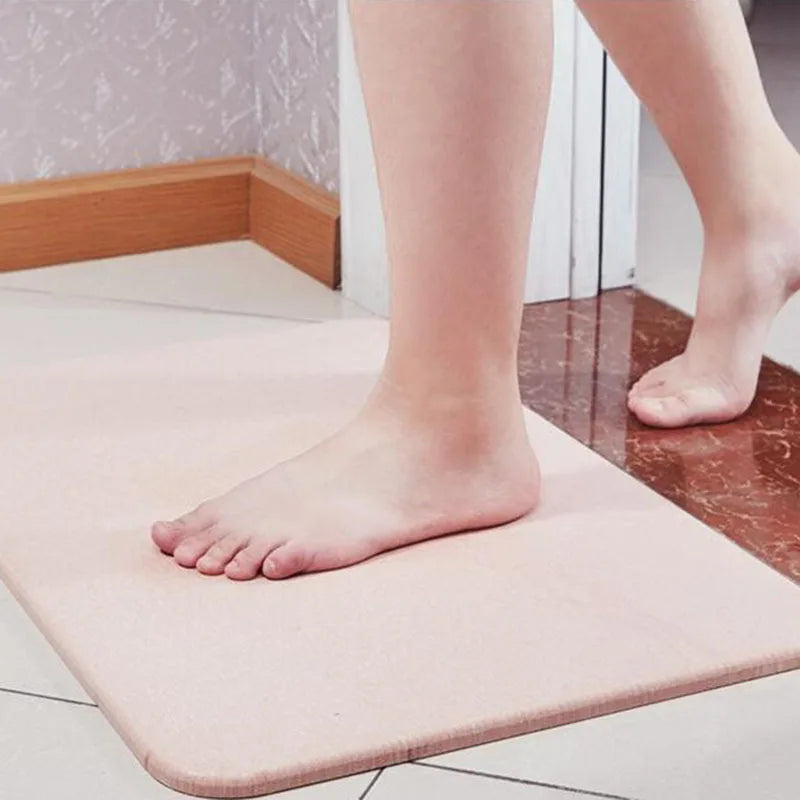 Stone Bath Mat for Bathroom Stone Shower Mat Diatomaceous