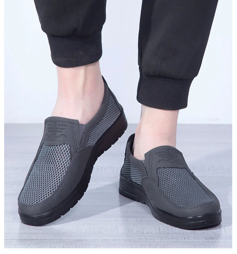 Men Fashion Casual Walking Shoes Breathable Mens Loafers in USA