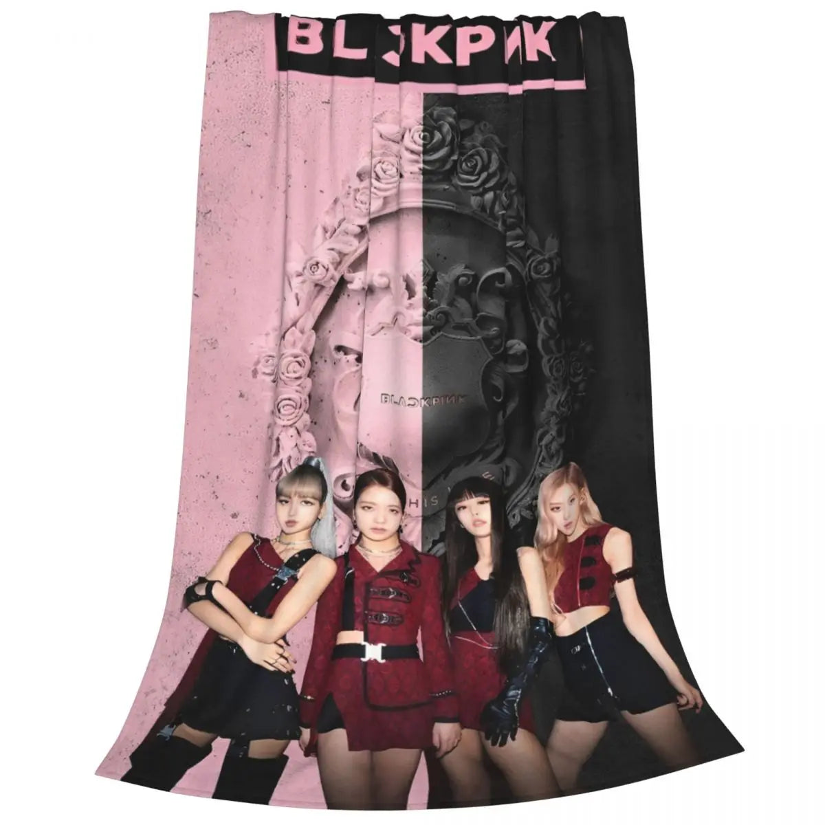 Music Idol Black-Pinks Girl Blankets Flannel All Season in USA