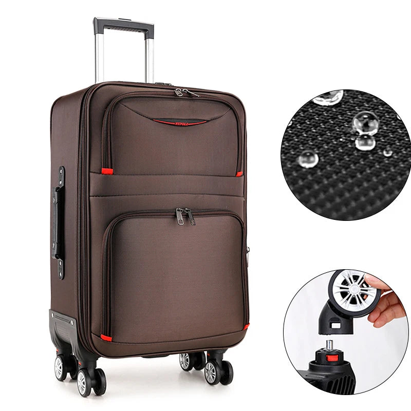 Large capacity Travel Suitcase Trolley Bag in USA