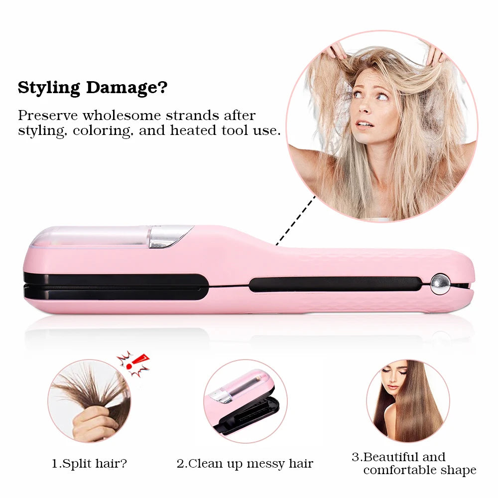 Hair Split Ends Trimmers Automatic Split End Remover Damaged Hair Repa