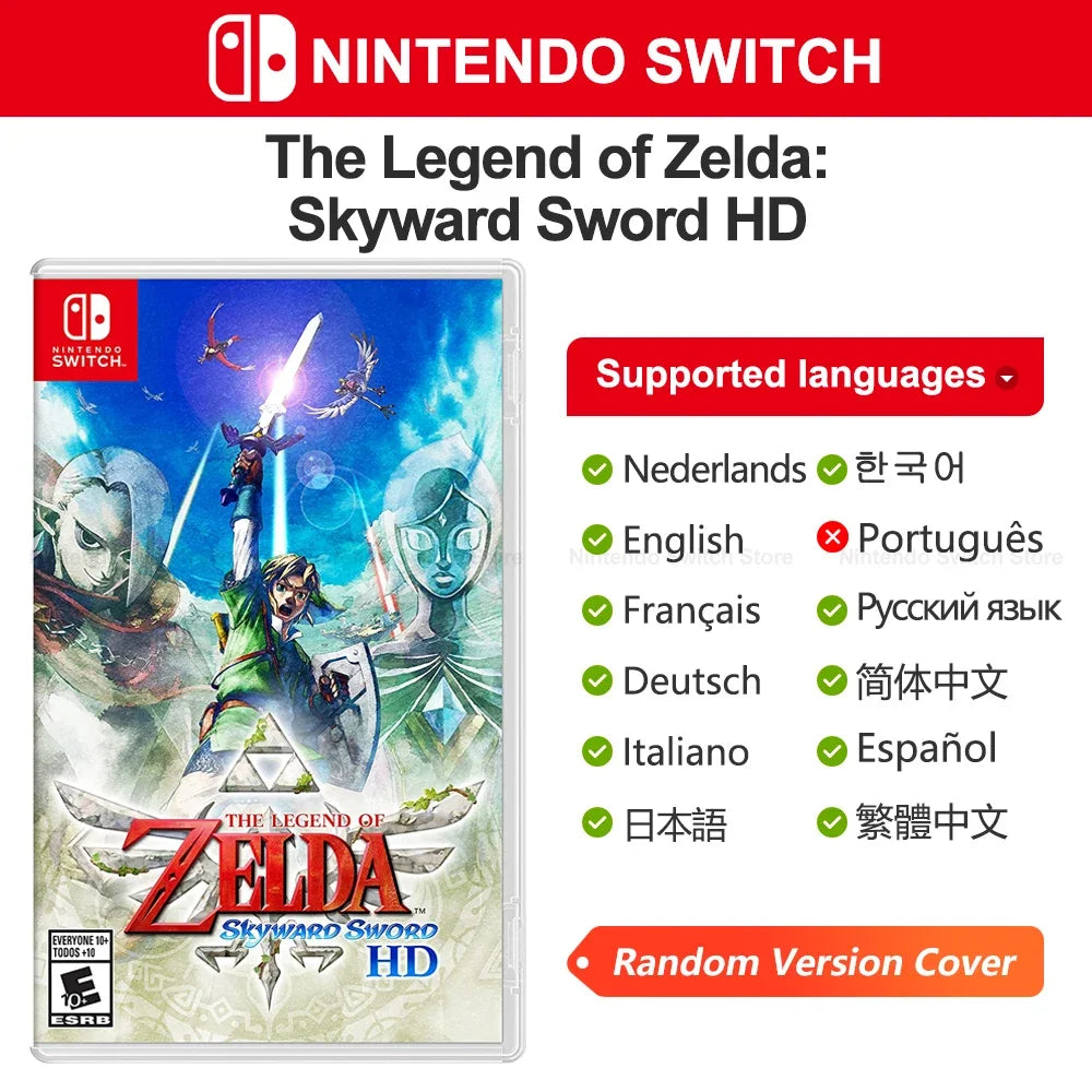 Legend Zelda Skyward Sword HD Nintendo Switch Game Deals in USA.