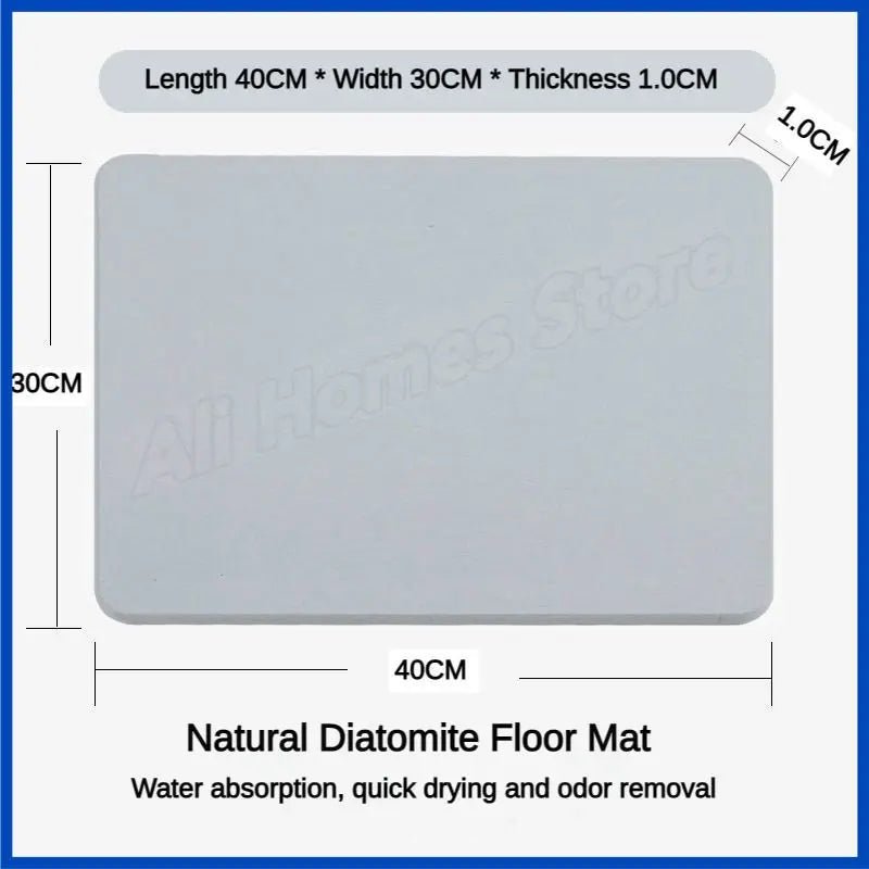 Diatomaceous Stone Carpet Stone Bath Mat Bathroom Stone