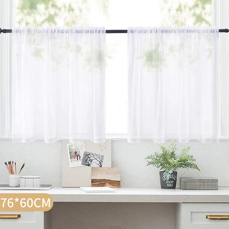 Short Curtains Living Room Bedroom Curtains in USA