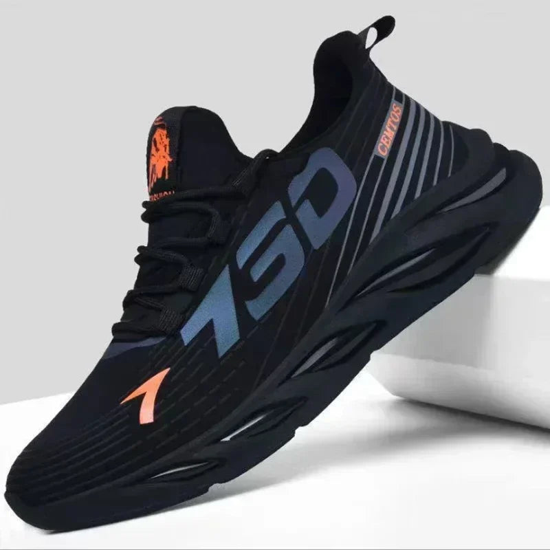 Fashionable shoes summer new men's casual mesh sports shoes male Korea