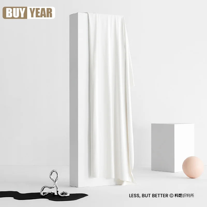 American Milk White Pure Beige Cream French Room Curtains in USA