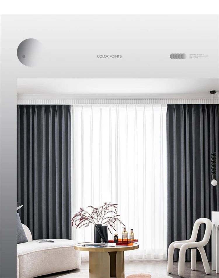 Soundproof Curtains Living room bedroom across road