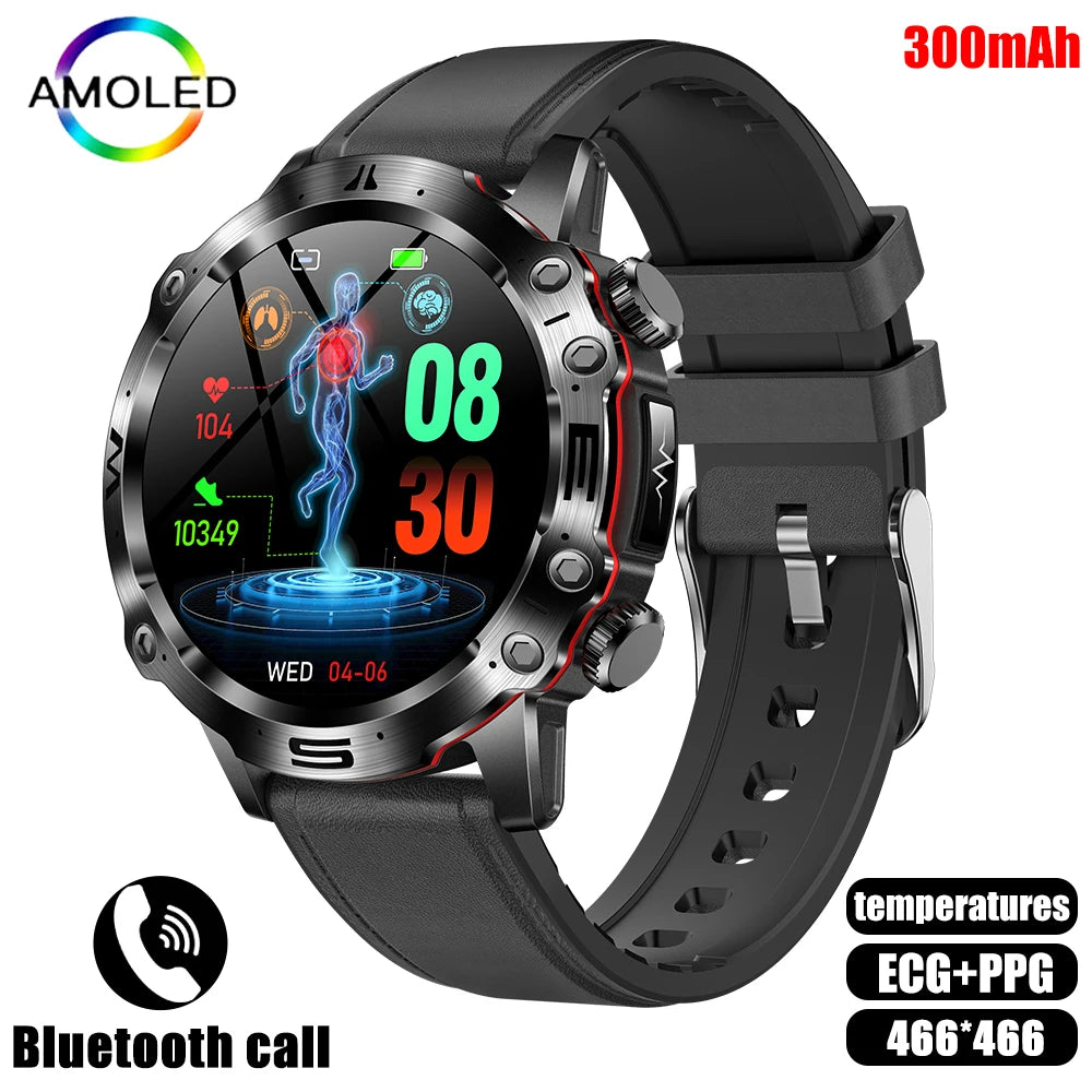 Bluetooth Call Smart Watch Men Health Blood Pressure IN USA.