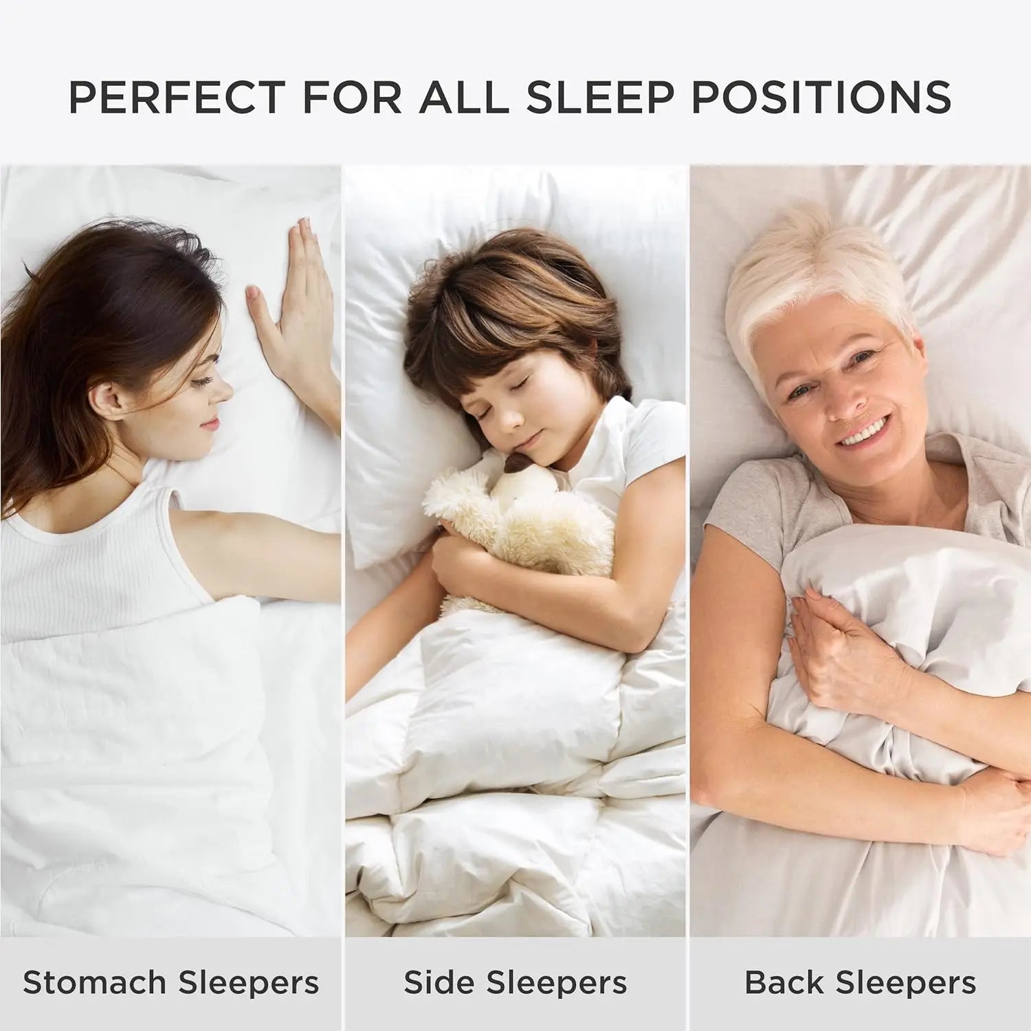 Bedsure Premium Down Alternative Hotel Bed Pillows