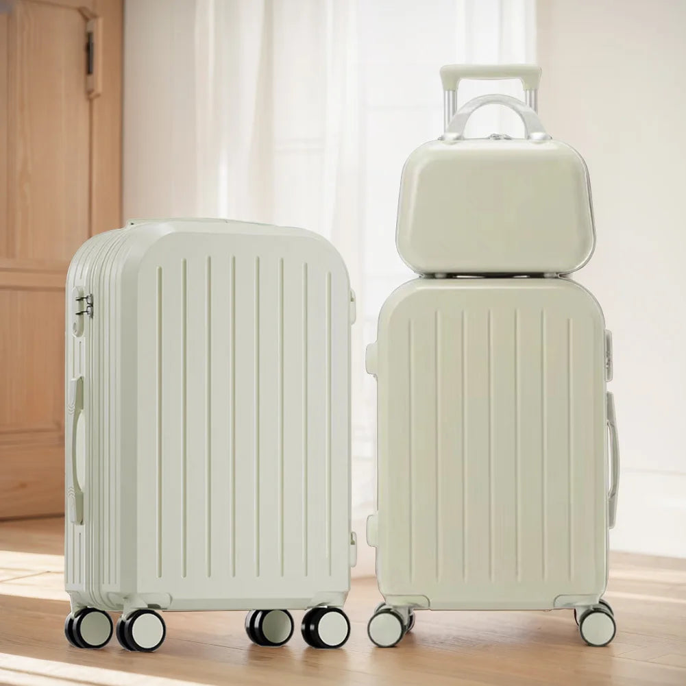 Large Capacity Luggage Set Spinner Wheels Travel Suitcase in USA