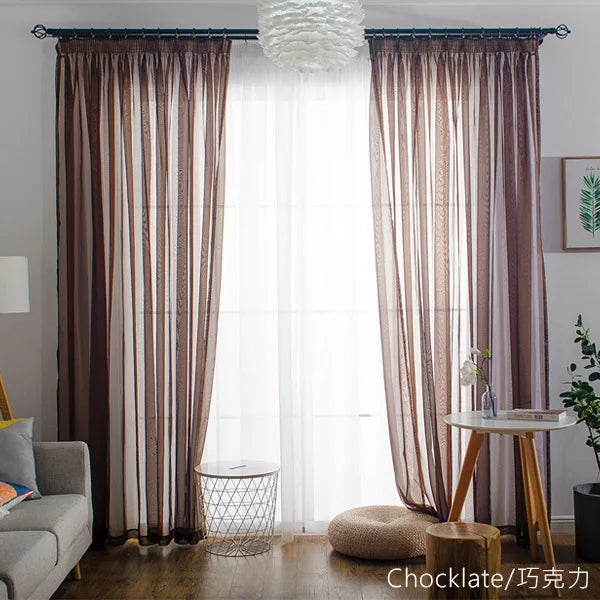 Free Customization Sheer Tulle Curtains Shading IN USA.