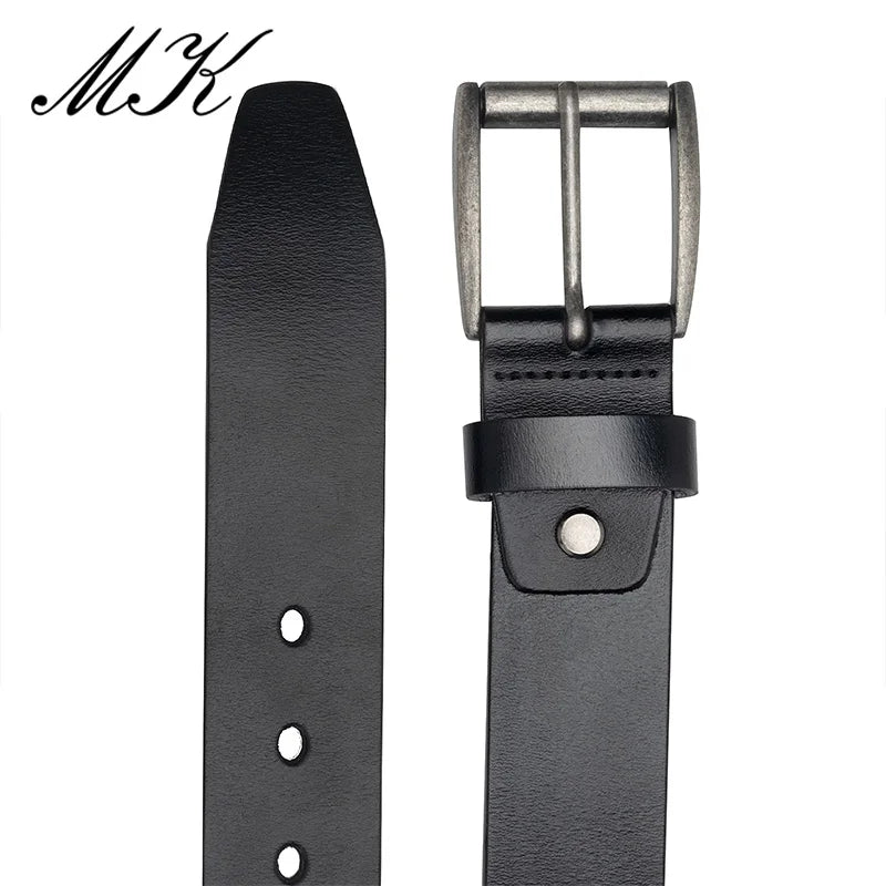 Maikun Genuine Leather Belts Men Jeans Trousers in USA