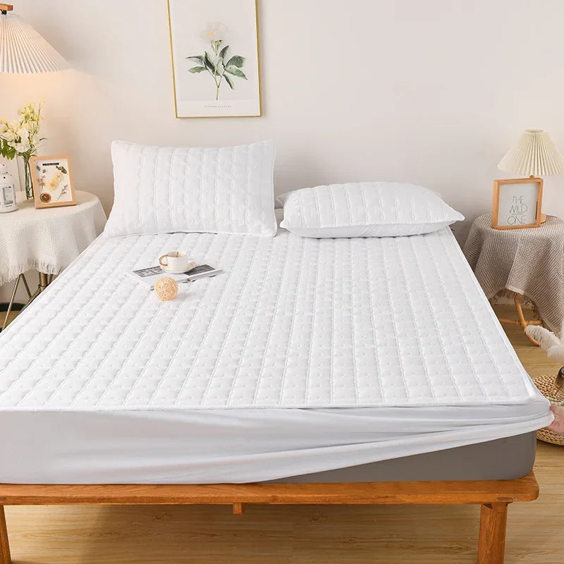 Waterproof Cotton Fitted Bed Sheet Anti-mite in USA.