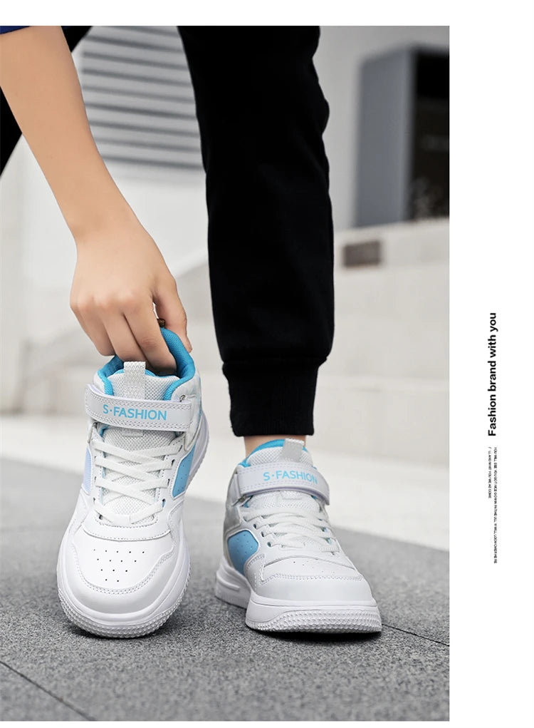 Non-slip Boys Girls Casual Board Shoes Fashion Kids Sneakers in USA