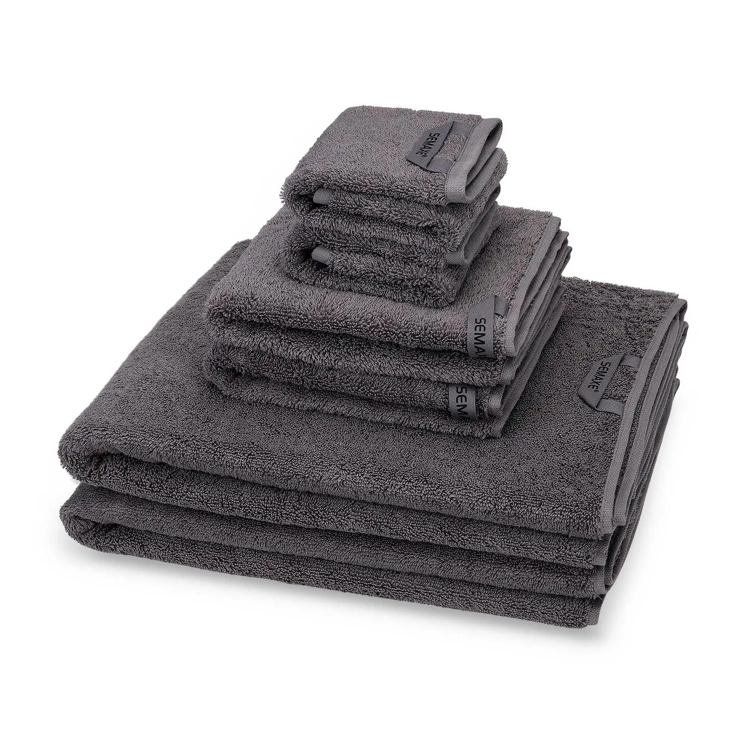 SEMAXE Bath Towels Set,2 Large Bath Towels,2 Hand