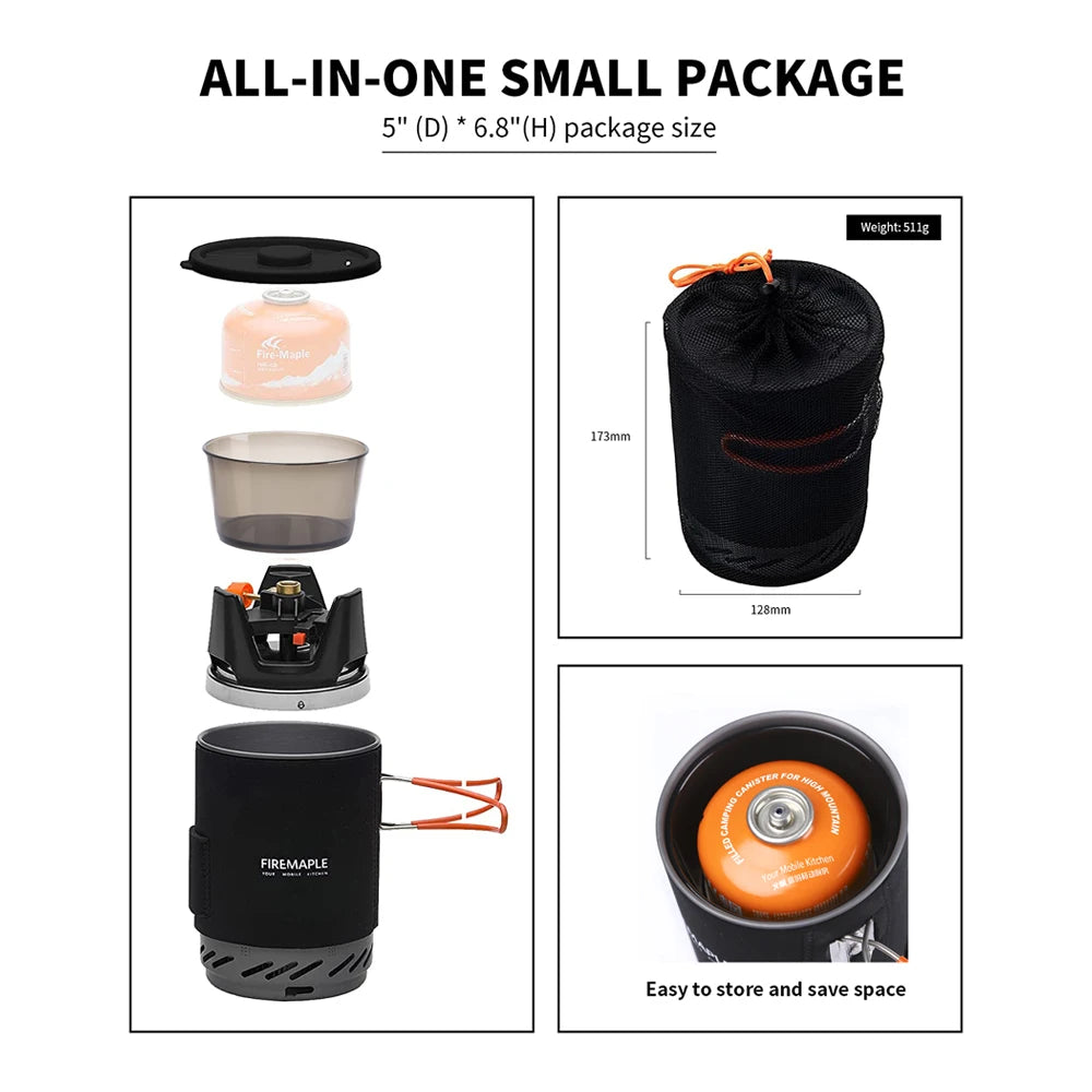 Fire Maple Camping Stoves Outdoor Hiking Cooking System IN USA.