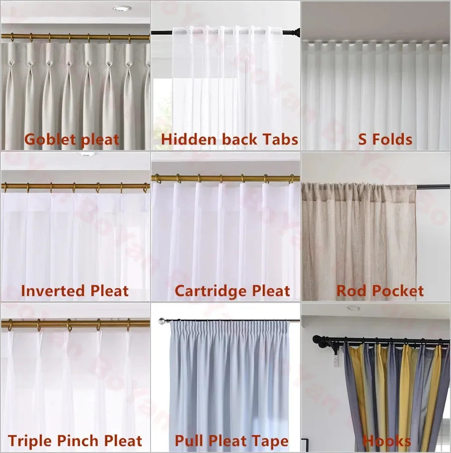 Super Soft Great Hand Feeling White Tulle Curtains in USA.