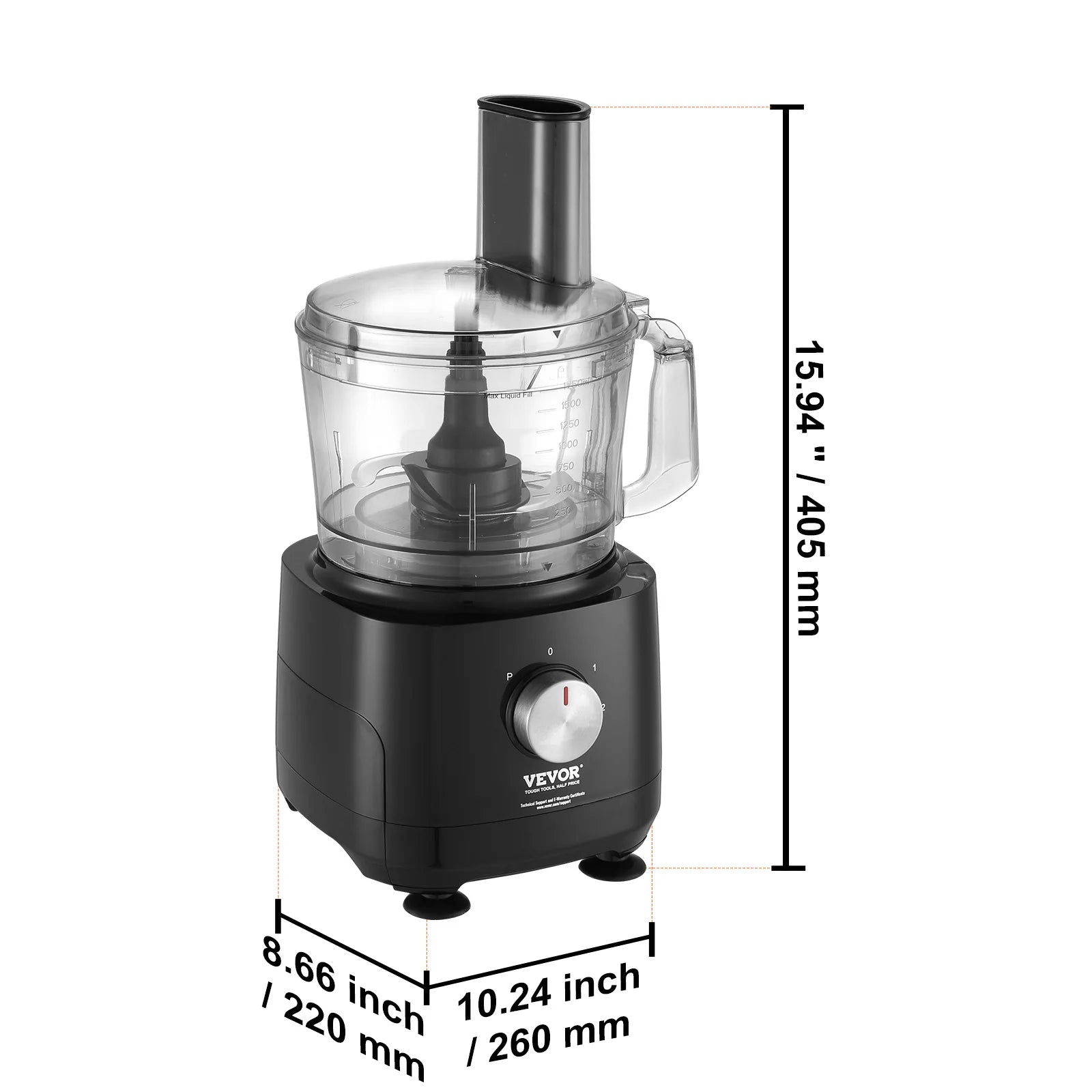 VEVOR Food Processor Vegetable Chopper Chopping Slicing IN USA.