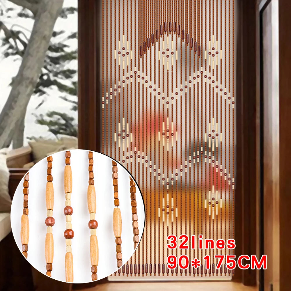 Porch Partition Curtain, Bamboo Bead Curtain in USA