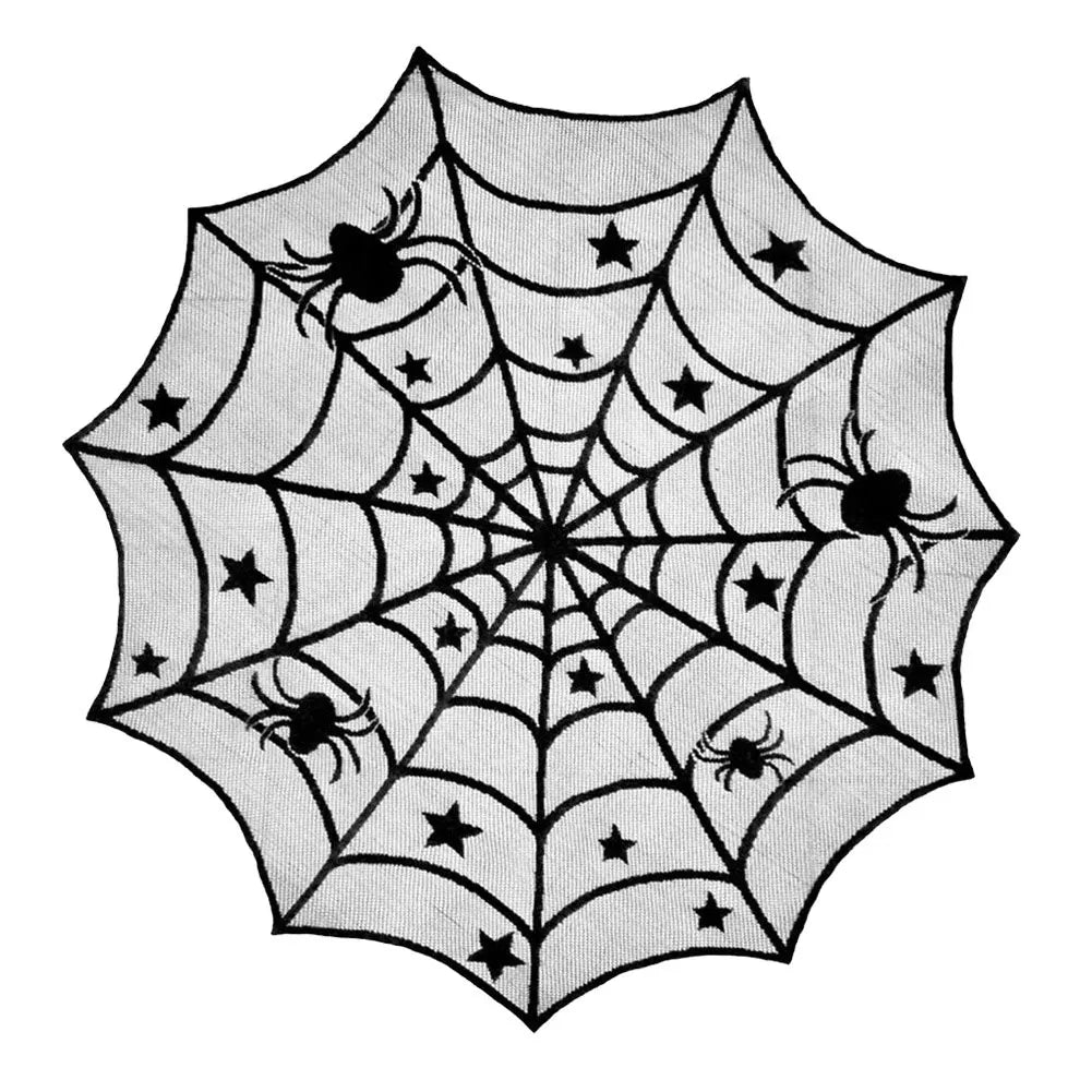 Halloween Decorations Lace Spider Web Halloween in USA