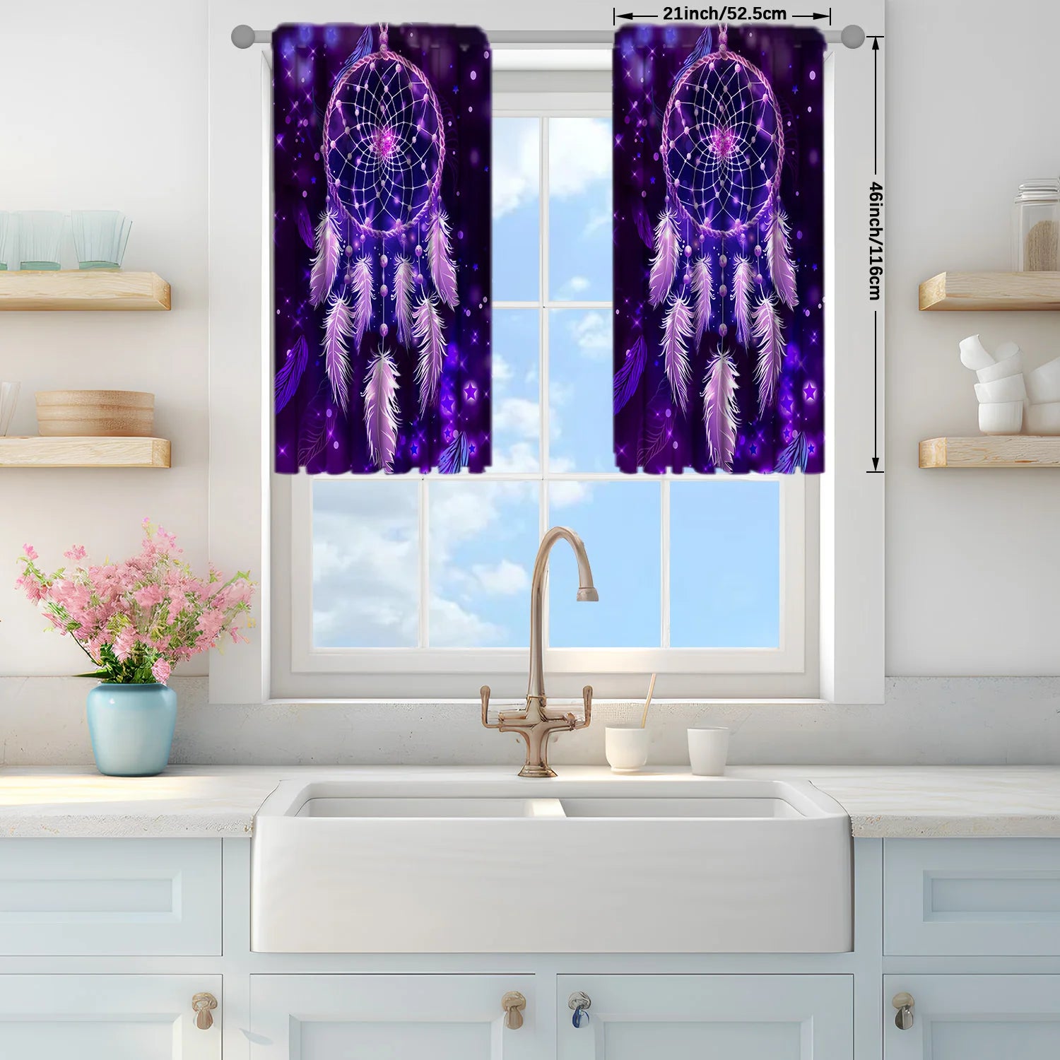 Dream Catcher Printed Curtain for Home Decor in USA